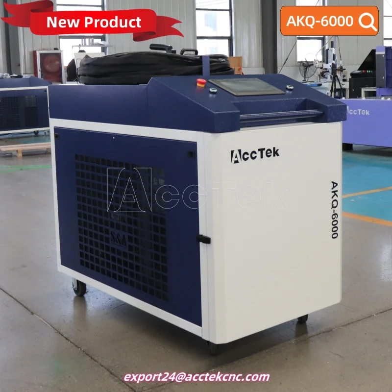 Powerful Handheld 6KW Laser Cleaner Industrial Grade High Power Laser Cleaning Machine for Various Materials
