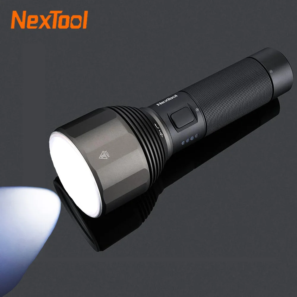 

Nextool Outdoor Bright Light Flashlight 2000 Lumen High Bright Electric Torch Type-C Charging IPX7 Waterproof Outdoor Camping