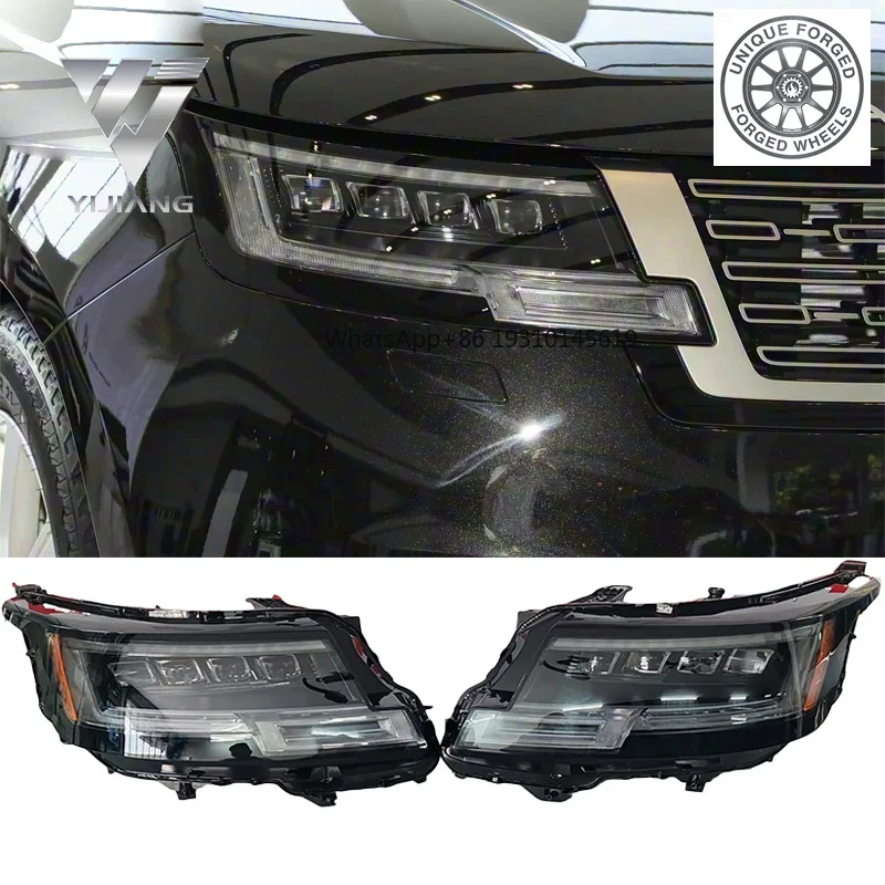 

Upgraded LED Matrix Headlight for 2023 Range Rover Vogue, US Spec 4-Beam Front Head Lamp