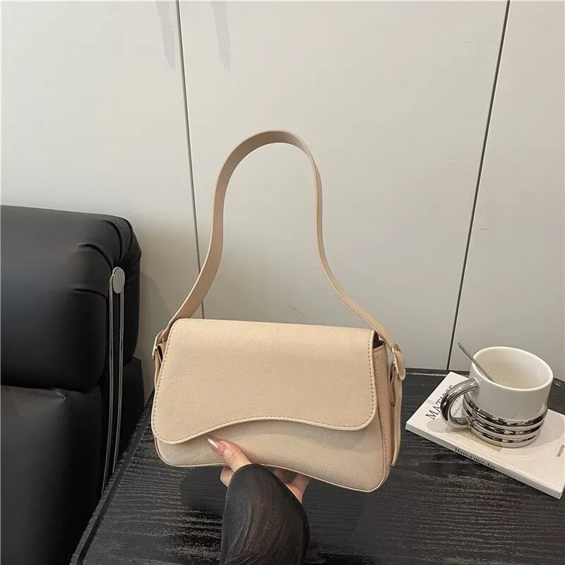 Korean Style Fashion Niche Women's Crescent Bag 2026 Autumn New Handbag, high-end Multifunctional Cross-body Bag Shoulder Bags