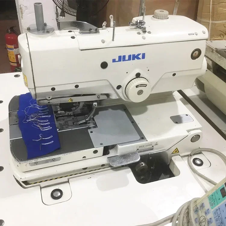 Industrial JUKI 3200 Eyelet Button Hole Holing Buttonhole Sewing Machine