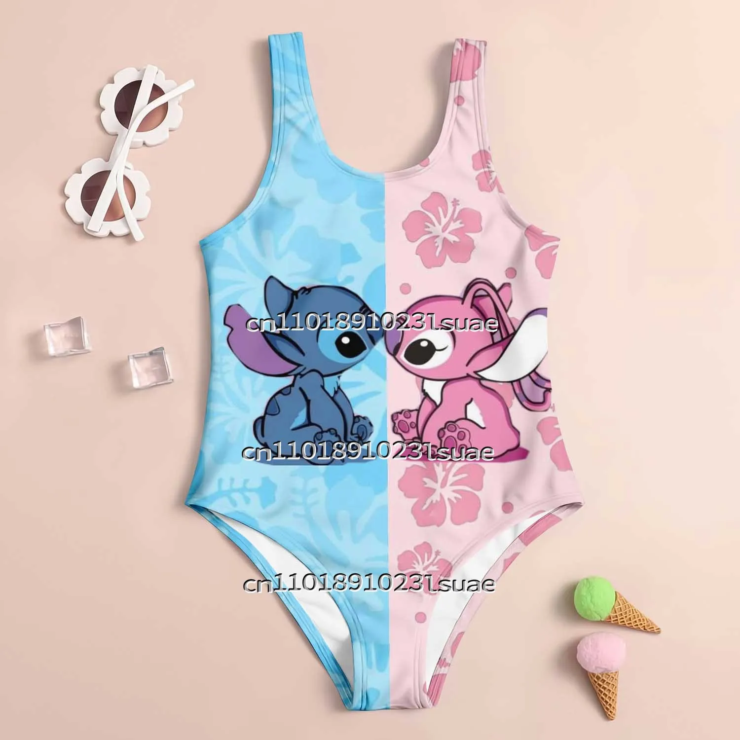 

Лето 2029, модный милый детский купальник с 3D принтом, женский повседневный женский пляжный костюм с героями мультфильмов, солнцезащитный крем, вечерние купальник