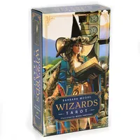 Wizards Tarot Cards Deck A 78 Tarot Based Deck English Version Playing Game Toy Divination Fortune Game