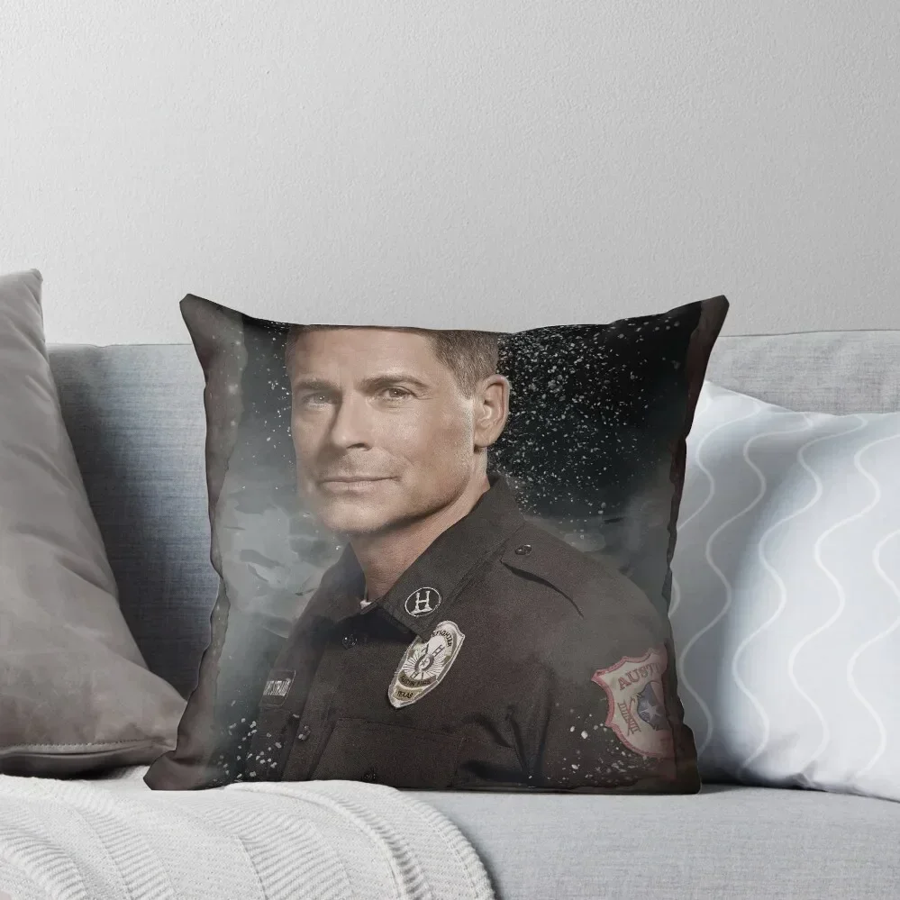 9-1-1: Lone Star - Captain Owen Strand - Burned Throw Pillow Cushions Home Decor Cushions For Sofa pillow