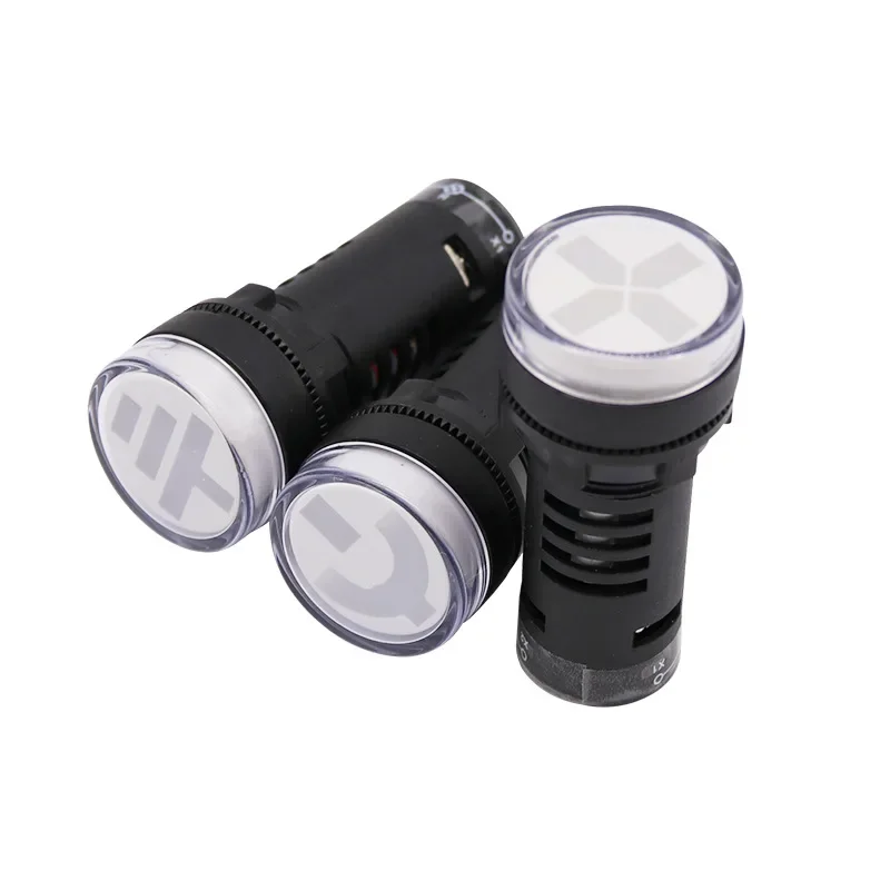 AD16-22W/D 220V Breaker Circular Isolation Position Indicator The Isolation Knife Switches Indicator Light 22MM Signal Light