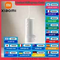 XIAOMI MIJIA Electric Oral Irrigator 2,IPX7 Waterproof Rating,200ML Water Tank,3 Frequency Conversion Modes,Water Flosser Dental