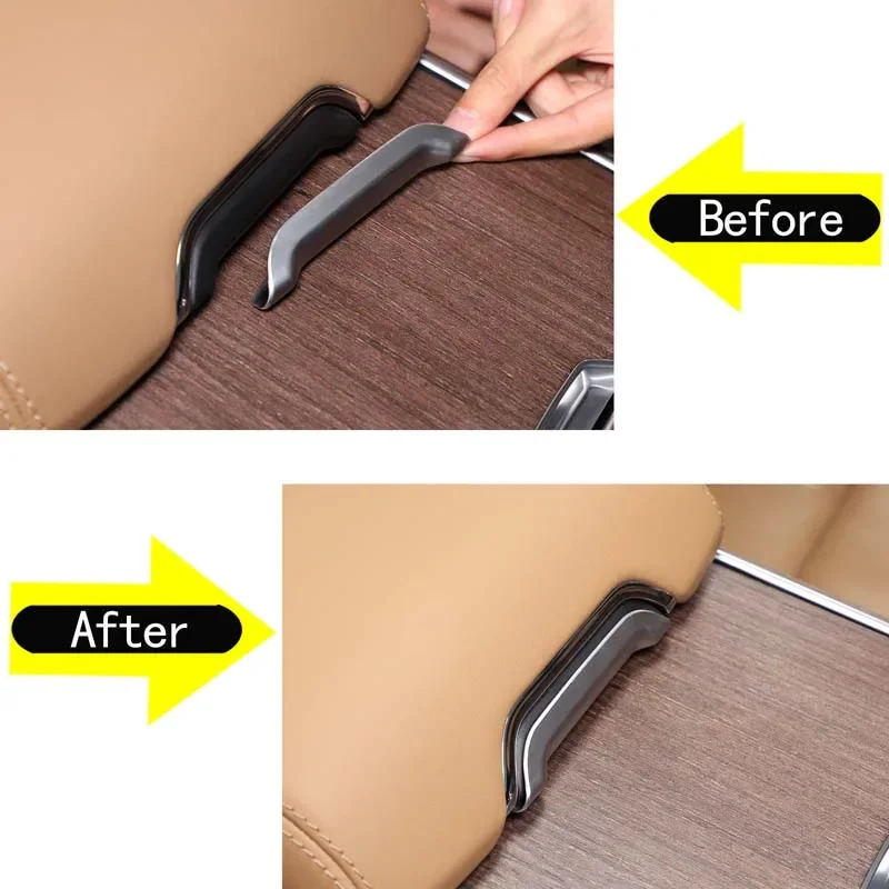

Car Interior Armrest Storage Box Switch Button Decoration Cover Trim Sticker For Land Rover Range Rover Sport Vogue L460 2023
