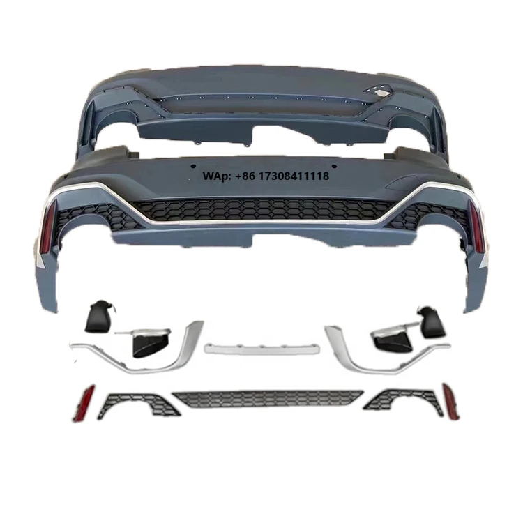 

Hi Quality Rear Bumper with Diffuser for A7 S7 RS7 C8 Car Bodykit with Exhaust for S7 C8 Car Rear Bumper 2019-2023