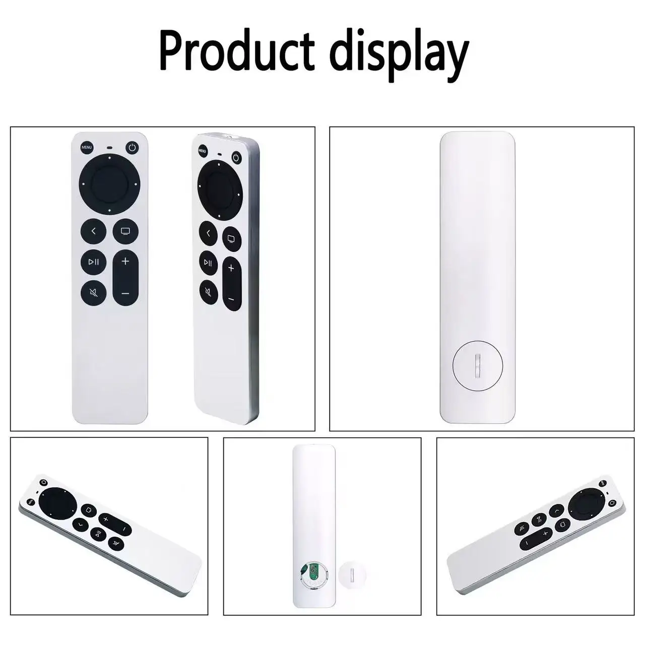 Pilot zdalnego sterowania Apple 4K/Gen kompatybilny z A2169 A1842 A1625 A1427 A1469 A1378 A1218, funkcja sterowania TV dla Gen 1 2 3 4 — zdjęcie produktu 3