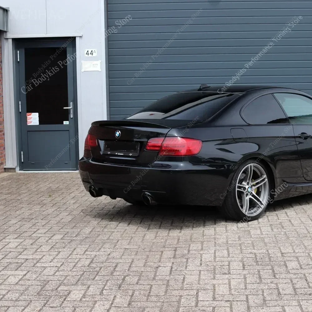 لسيارات Bmw E92 E93 MP سبويلر خلفي 320i 320d 325i 330i 330d 335i xi xd M3 كوبيه طقم هيكل خلفي الجذع الذيل الجناح غطاء 2005-2013