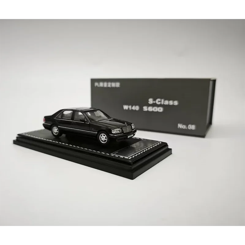 WTX 1/64 Scale S600 W140 S-Slass Diecast Alloy Car Model Collection Decoration Piece Gift