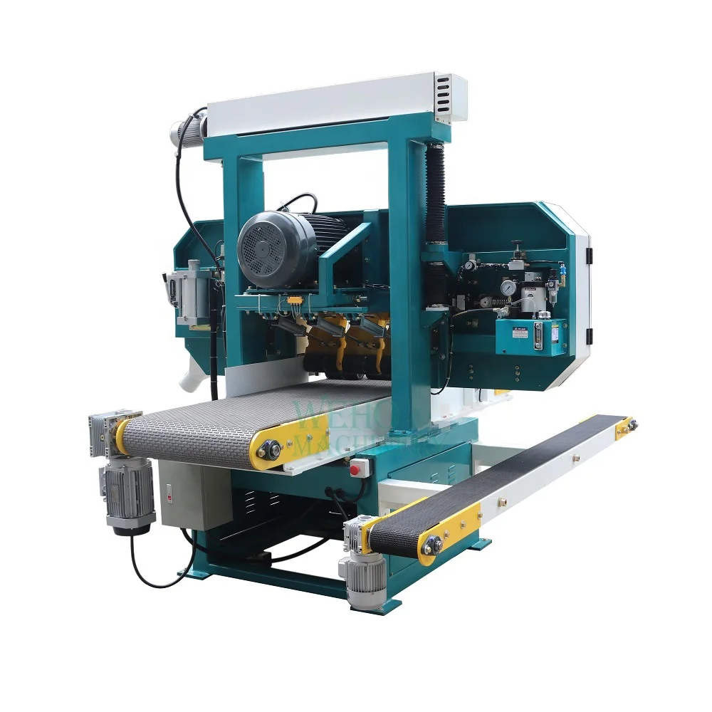 Industrial Wood Cutting Horizontal Band Saw Machine BandSaw Mill Machine for Slicing Wood to Thin Pieces