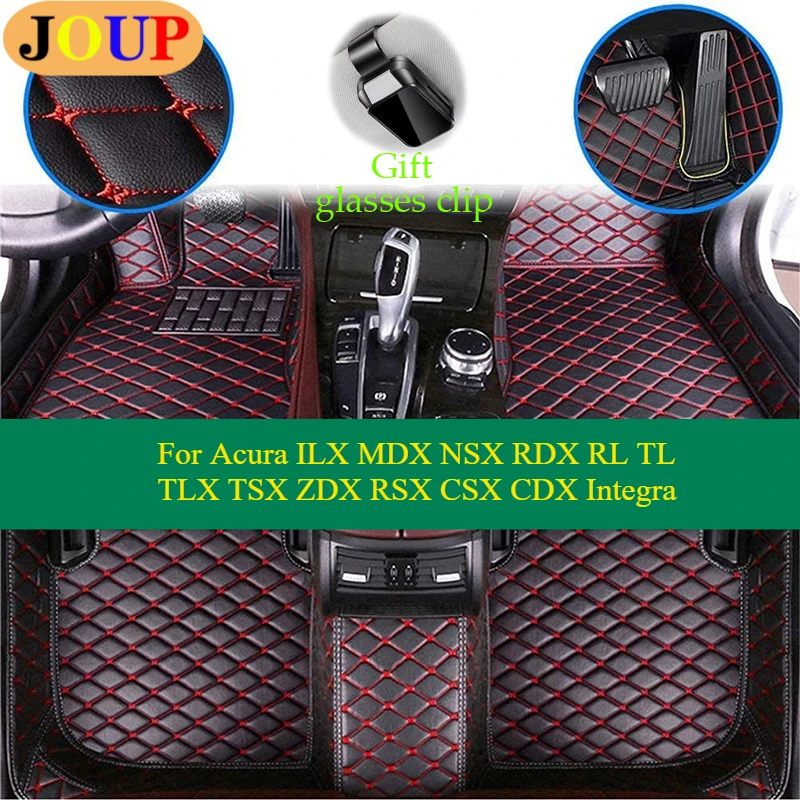 For Acura ILX MDX NSX RDX RL TL TLX TSX ZDX RSX CSX CDX Integra Car Floor Mats Custom Carpets Covers  Left /Right Hand Drive