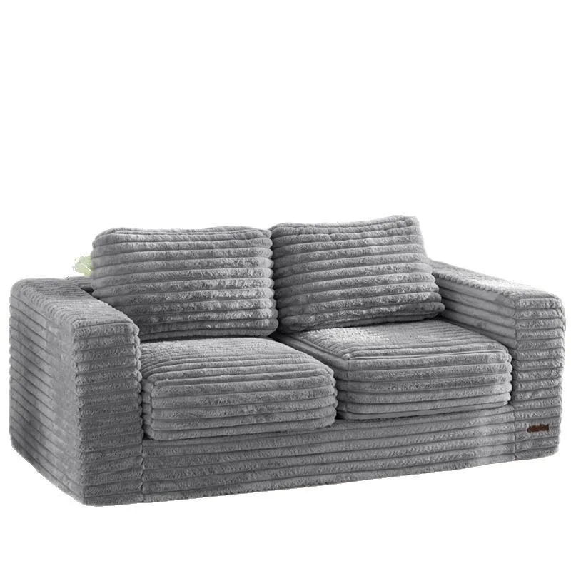 

Compression sofa suede removable and washable size apartment simple foldable sponge leisure sofa adult