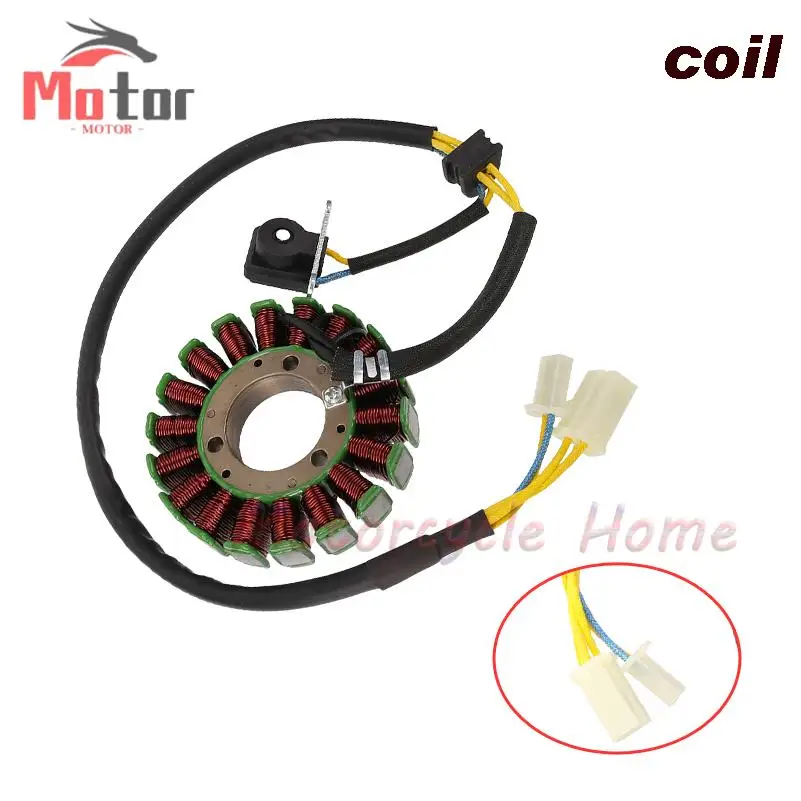 

Permanent magnet stator coil for 250cc engine, spare accessories, 93mm, 18 coils, good quality