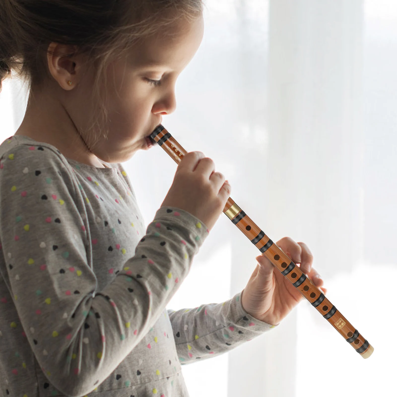 مزمار الخيزران الصين شاكواتشي المزامير الصينية آلة موسيقية تقليدية ديزي طالب