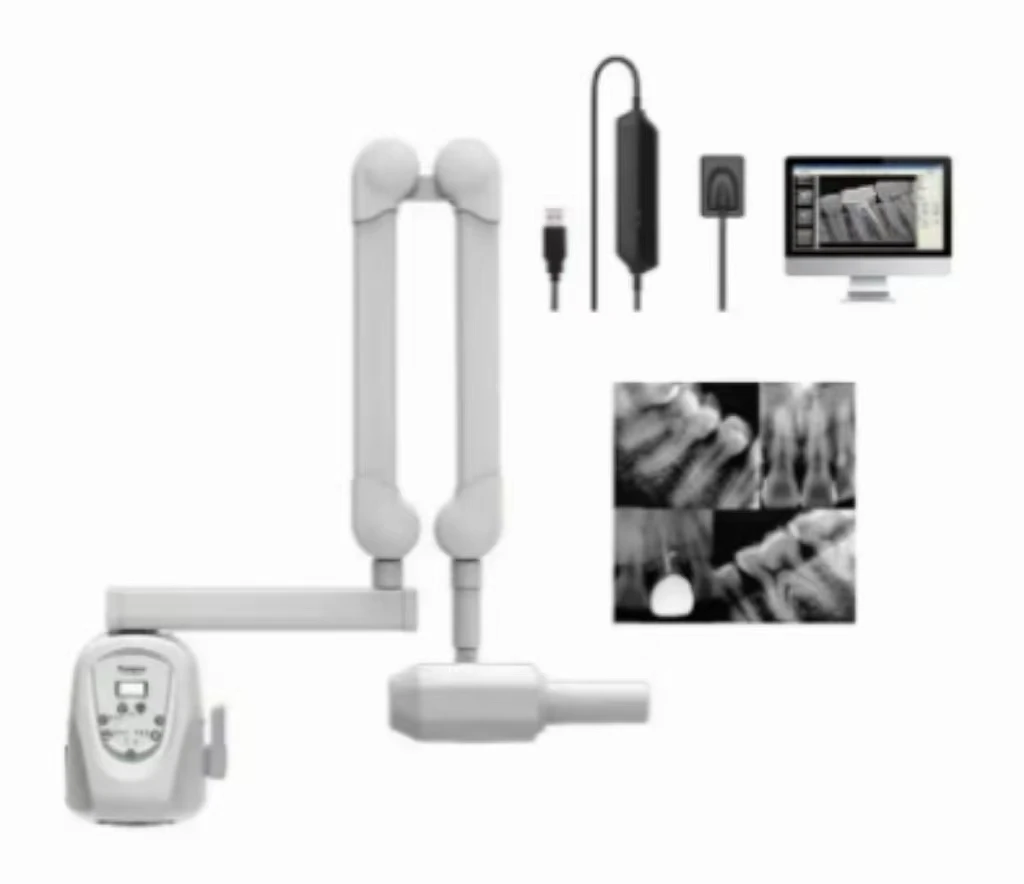 

Новый мобильный цифровой рентген-аппарат для стоматологии с гибким кронштейном, настенный, для визуализации зубов в клинике