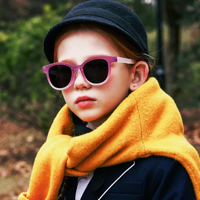 

Folding Outdoor Children Sunglasses Boy Girls Brand Design Polarized Square Kids Eyewear Baby Shades Sun Protection UV400 Shades