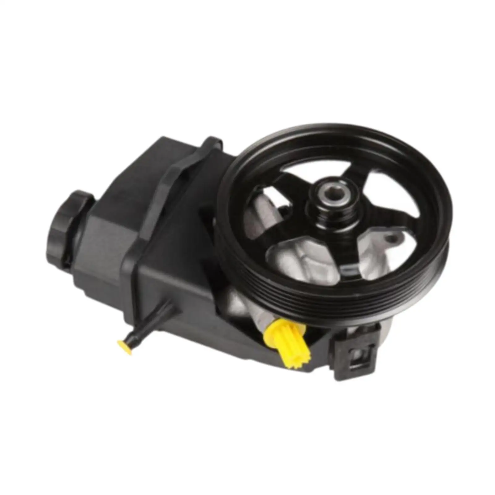 Power Steering Pump Replacement with Reservoir Metal Construction Black for Chevrolet Monte Carlo V6