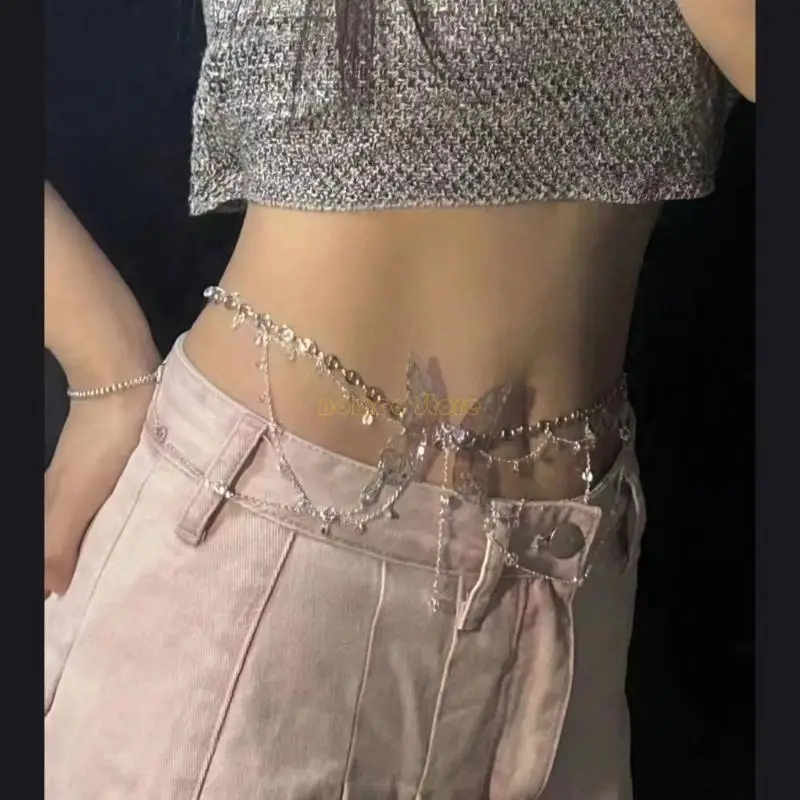 31BF TrendSetting Butterfly شرابات سلسلة خيول الجذب