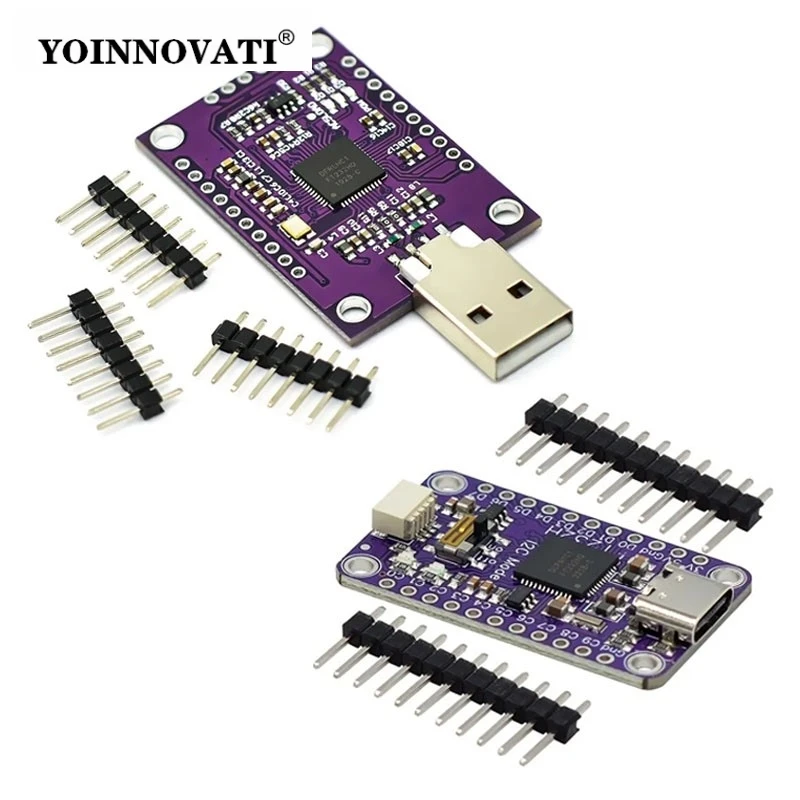 CJMCU FT232H USB to JTAG/UART/SPI/I2C Module - High-Speed Multi-Protocol Adapter for FPGA/ARM Debugging