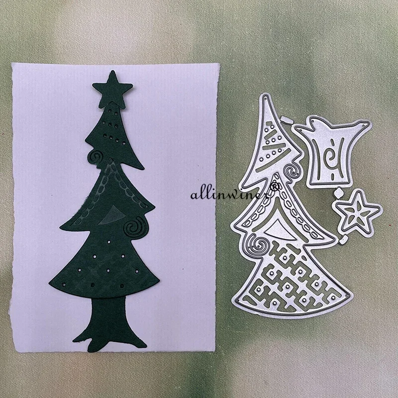 

Металлические вырубные формы-трафареты для украшения деревьев, для скрапбукинга, декоративного тиснения и рукоделия