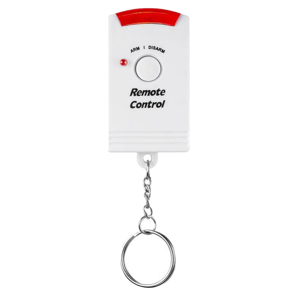 Infrared Motion Sensor Alarm - Burglar Alarm with 2 Remote Controls, Suitable for Home/Garages/Shops