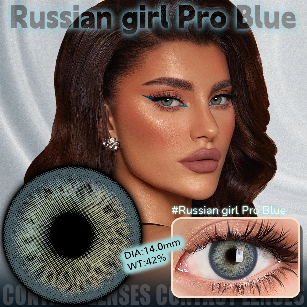 UYAAI Kleopatra-Serie Farbkontaktlinsen für Augen, braune Farblinse, blaue Augen, Kontakt-Make-up, Schönheit, farbige Schüler, grau, natürlich – Detail 22