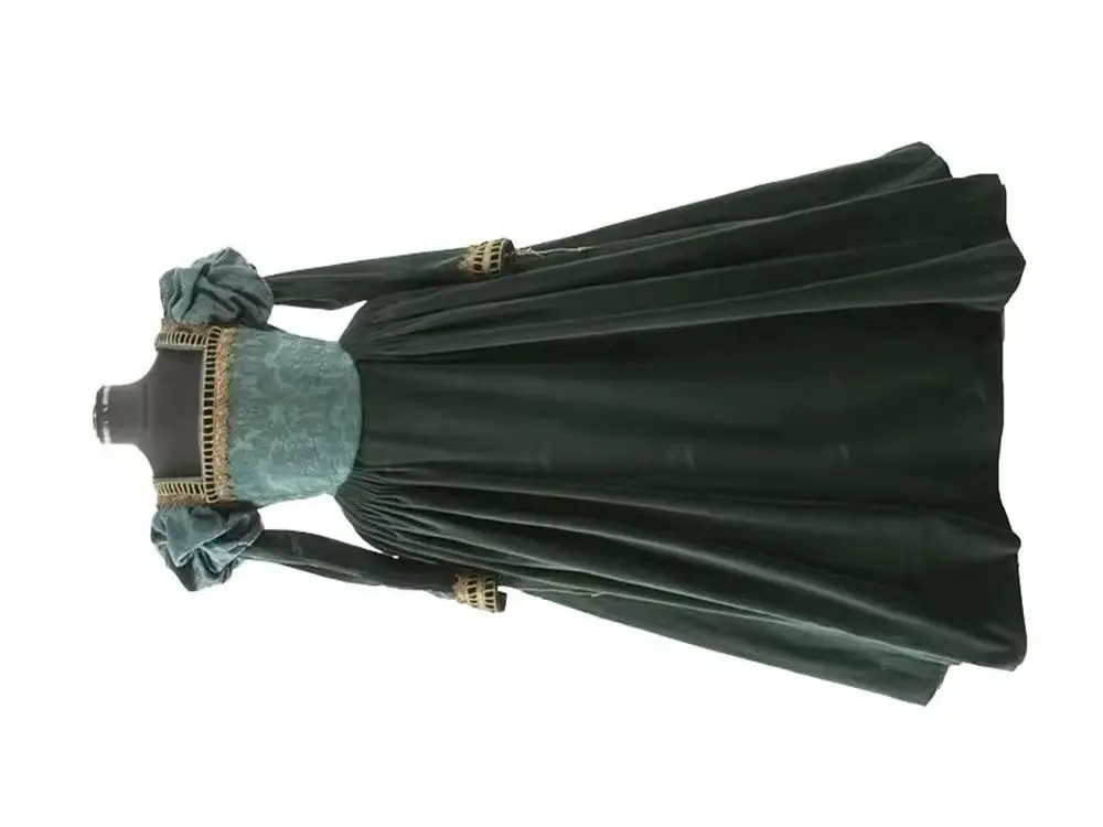 

1530s Victorian Historical Elizabethan Dress Medieval Royal Court Princess Rococo Dress Tea Party Gown