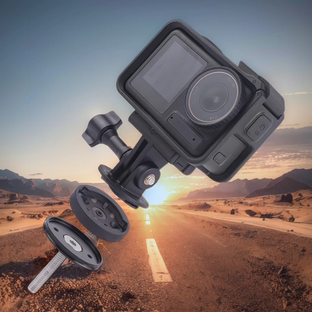 حامل كاميرا الدراجة مقاوم للماء للدراجة، حامل عداد السرعة متعدد الوظائف لركوب الدراجات للرياضات الخارجية #3