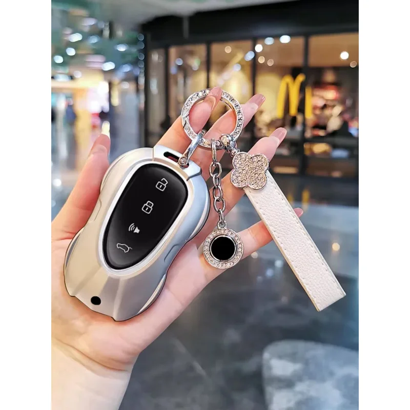 

Suitable for Wey keycover keyshell keychain Blue Mountain Mocha High Mountain Latte Special2023 Wey DHT Car Case Buckle car keys