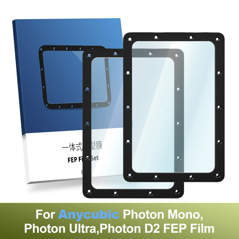 

Photon Mono/Photon Ultra/Photon D2 FEP Film Resin Vat FEP Upgrades 3D Printer Accessories for Anycubic Photon Ultra,Photon D2