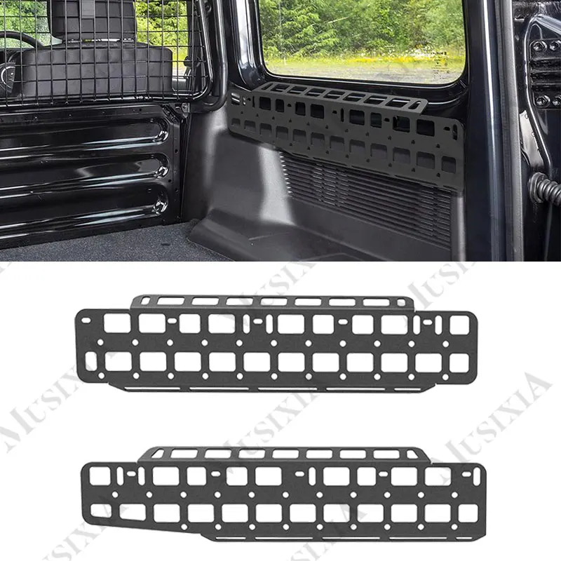 Rear trunk partition storage rack, off-road storage bracket, trunk storage panel,fit Suzuki Jimny JB74