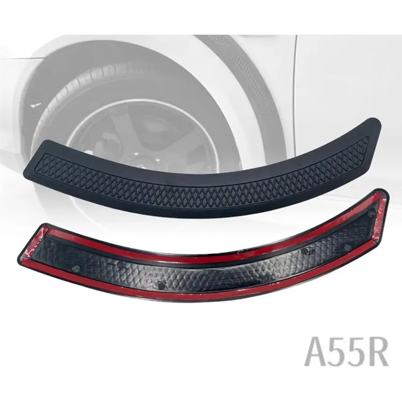 

5R-For MITSUBISHI Evo 2008-2015 Fender Sticker Simulation Air Vent Fender Side Vent Cover Decoration Parts 2PCS
