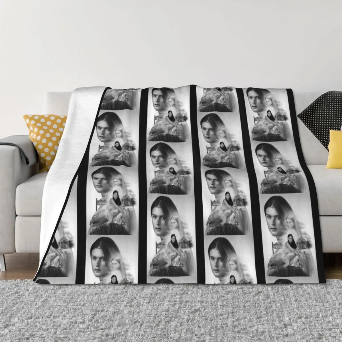 

ethel cain Throw Blanket Fashion Sofas Soft Big Luxury Throw Personalized Gift Blankets