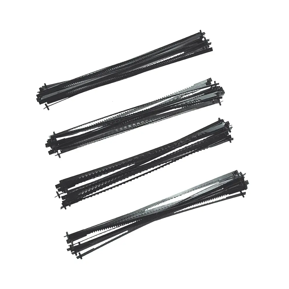 FOXBC 48pcs Scroll Saw Blades Pin End 135mm 10/15/18/24 TPI