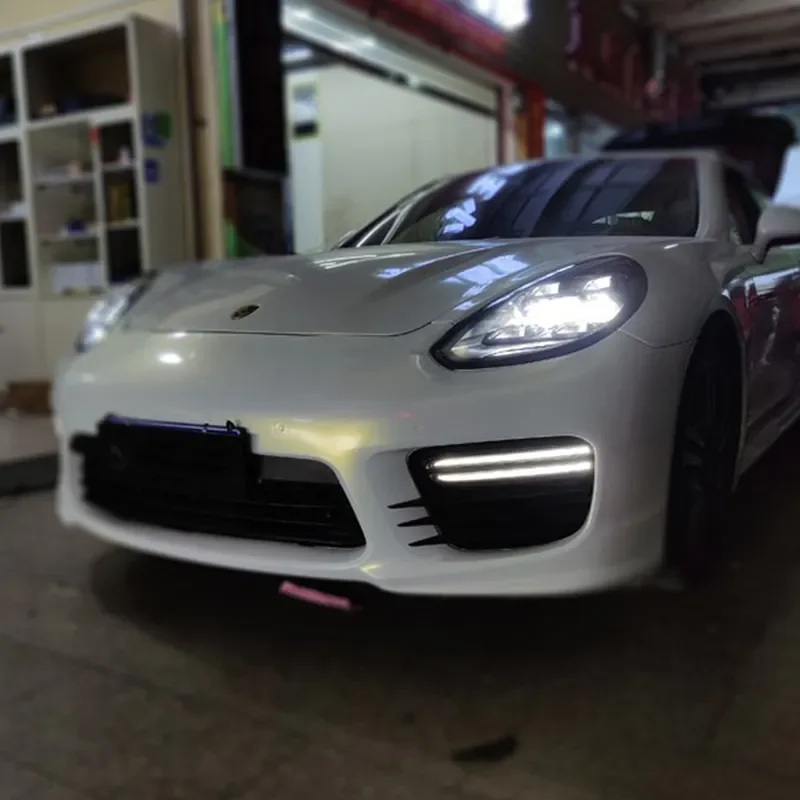 SJC Car Lights For Porsche Panamera 970.1 970 LED Auto Assembly Headlights 2010-2017 Upgrade 2023 Design 971 Matrix Accessories