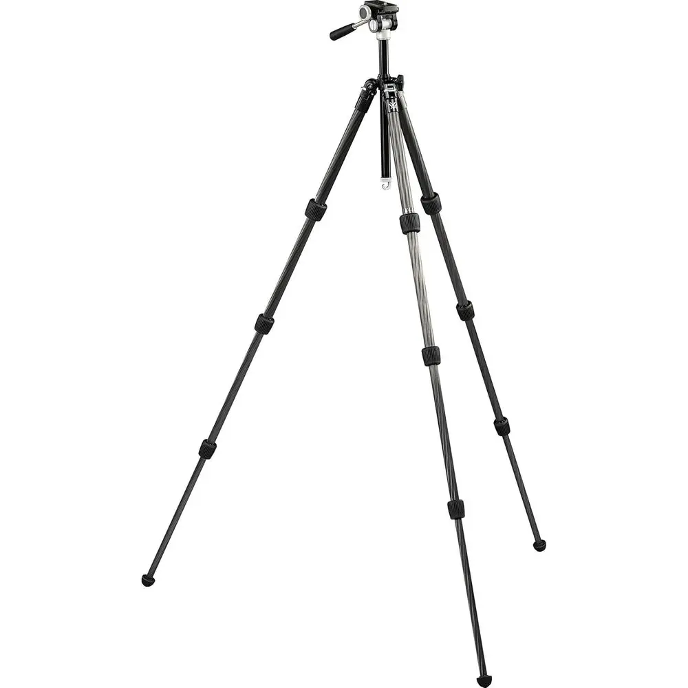 

Комплект штатива Optics Summit Carbon II - легкая конструкция, карбоновый штатив, 2-позиционный панорамный механизм, максимальная нагрузка 22 фунта, резиновые накладки, без условий поставки.