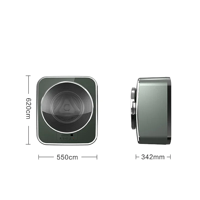 Desktop 220v Wall Type Drum Colthes Washing Machine Mini Washer Machine Wall-Mounted Wall Hanging Washing Machine