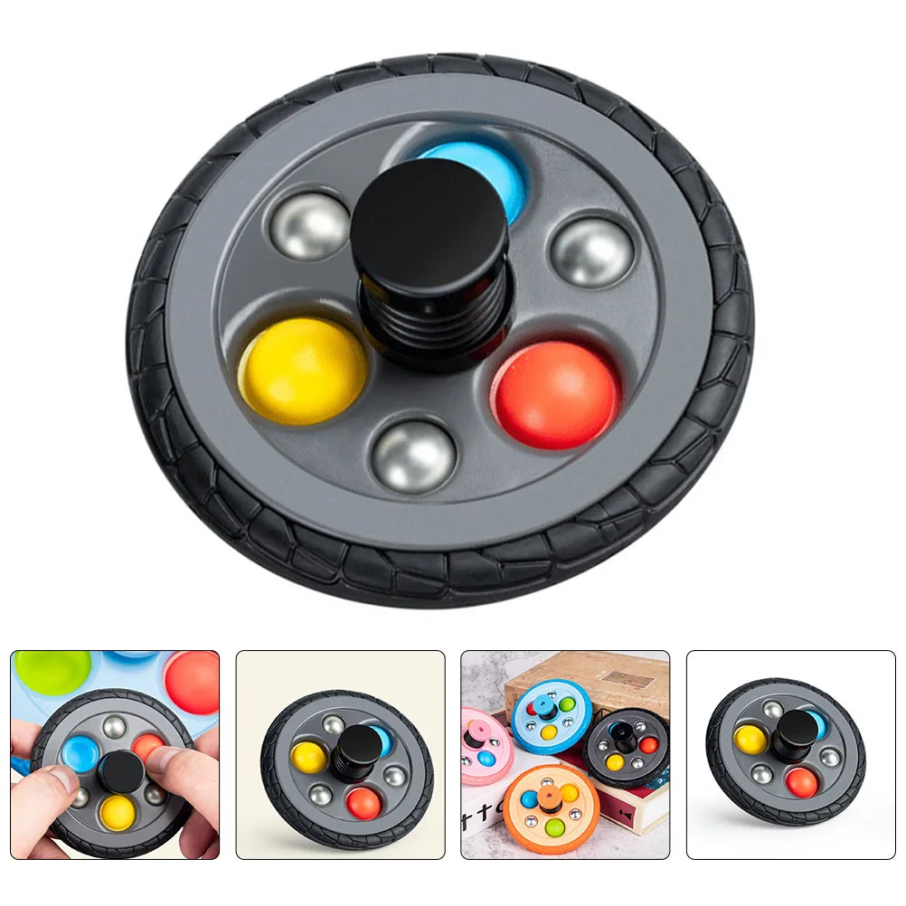 لعبة الدوران الدوارة على شكل إطار التنسيق بين اليد والعين للأطفال، ألعاب تعليمية دوارة للأطفال المعرفي #2