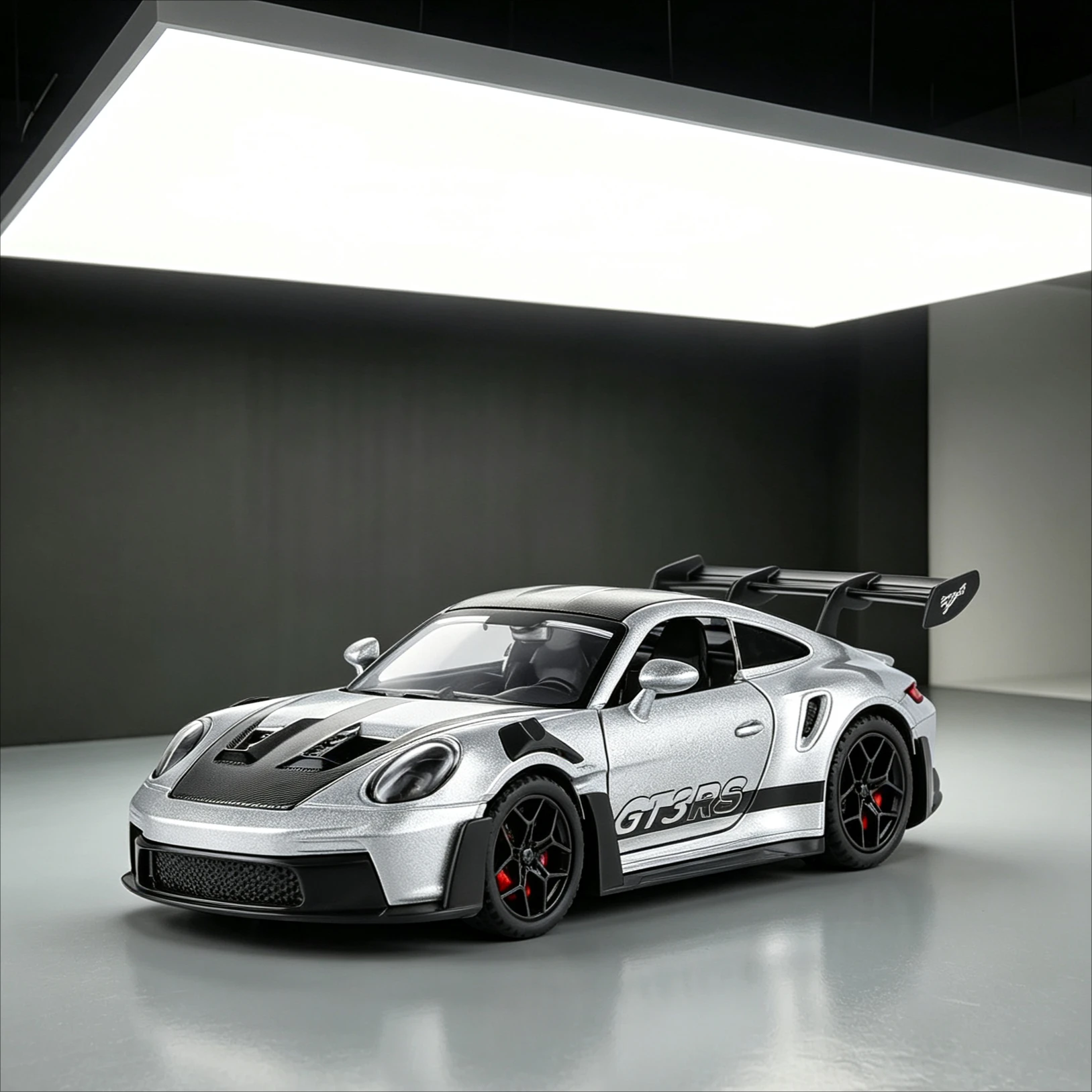 1:32 Porsche 911 GT3 RS Alloy Diecast Car Model, Simulation Sports Car Toy Display Gift