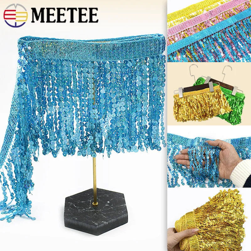 

2/4/9M 16cm Tassel Fringe for Curtains Clothes Dress Curtains Fringes Lace Trim Christmas Home Decoration DIY Sewing Accessories