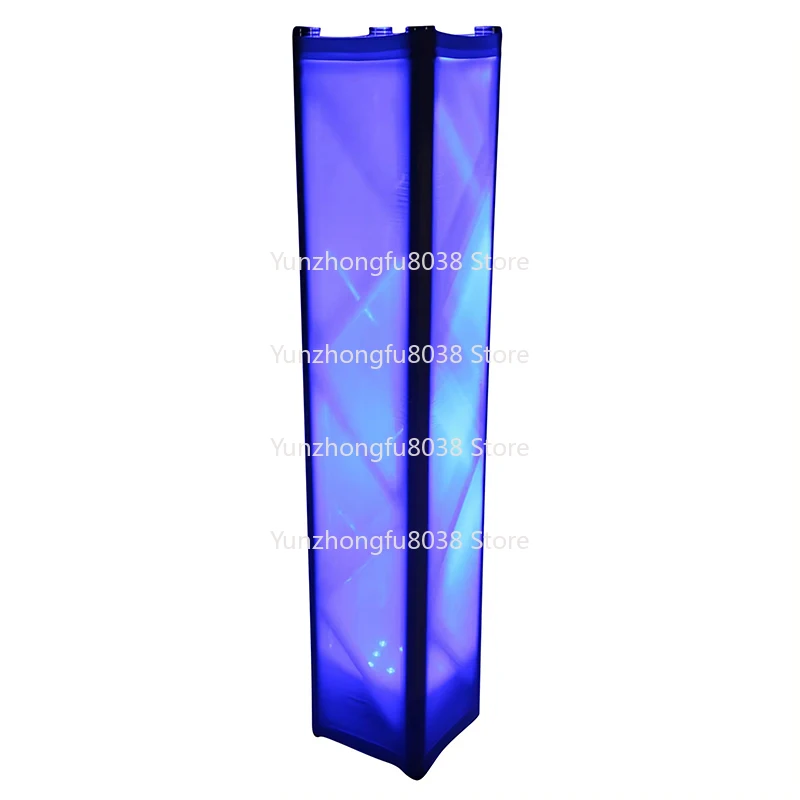 Cover Scrim White Black Fireproof Stretch Fabric StageTruss Cover Sock for DJ Party Decor F34 Truss