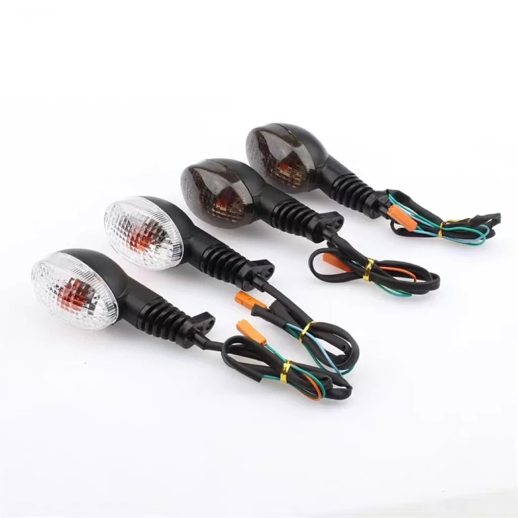 2PCS Motorcycle LED Turn Signal Indicator Light Lamp For KAWASAKI NINJA 250R KLX 250SF KLX250S VN 650 Vulcan S