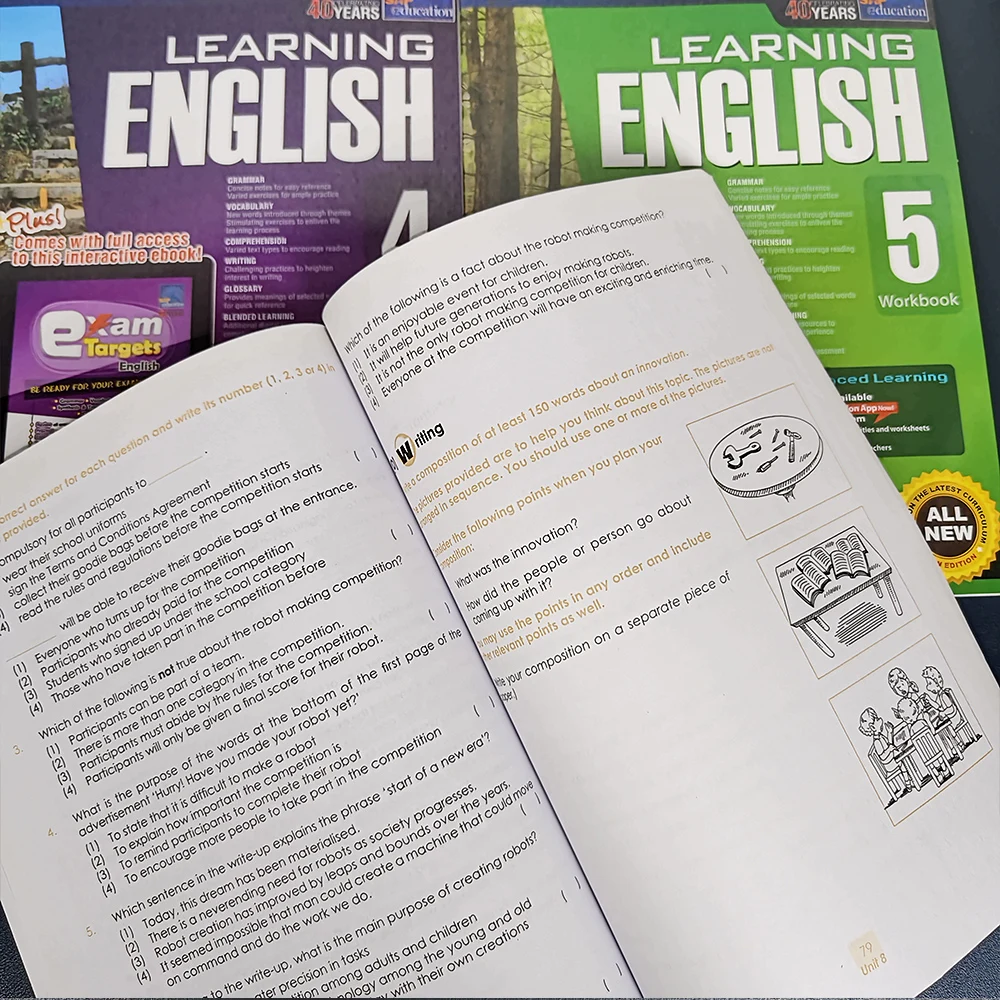 2 Book Sap Education 1- 6 Grad - Kids Education In Singapore ulasan dan harga