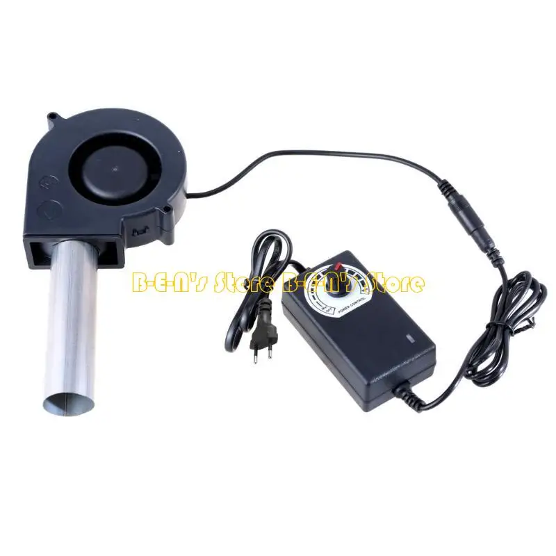 Y1AD DC12V تحمل مروحة نفخ 9733 97x97x33 مللي متر 9.7 سنتيمتر 2A 110 فولت 220 فولت بالطاقة Turbofan الطبخ منفاخ الهواء #5