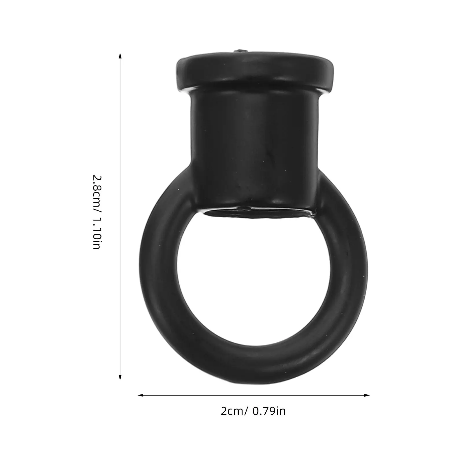 20Pcs Heavy Duty Ceiling Hook Metal Hanging Light Fixture Holder M10 Pendant Lamp Suspension Hardware for Indoor Use