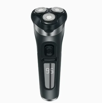 men's-electric-shaver-usb-rechargeable-3‑floating-heads-digital-display-ipx7-whole-body-washable-rotary-shaving-razor