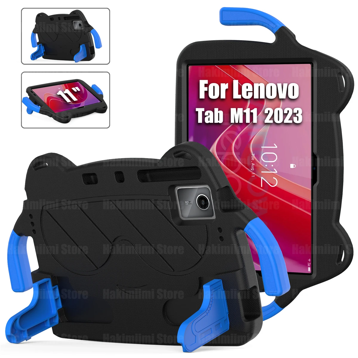 

Чехол для планшета Lenovo Tab M11 (11 дюймов) 2023 дюйма с ручкой, противоударный, с защитой от падения, с поддержкой детей, чехол для Lenovo Tab M11 11 11 дюймов