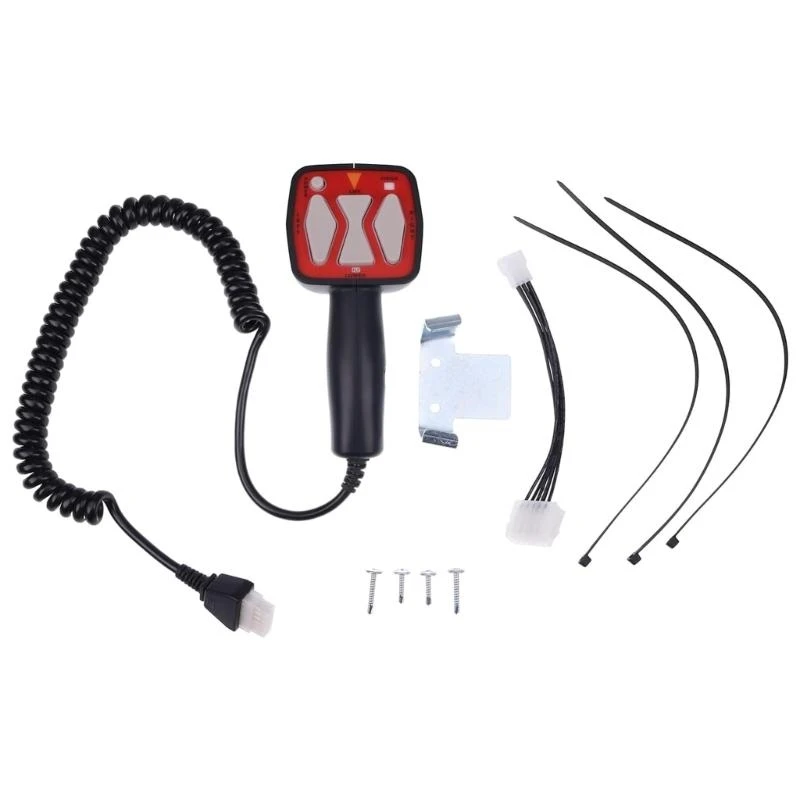 57BA LED Mini Light Bar Snow Plow Hand Controller Snow Shoes 1306902 Blade Guide Set Fit for Western 56462 9400 Snow Plowing